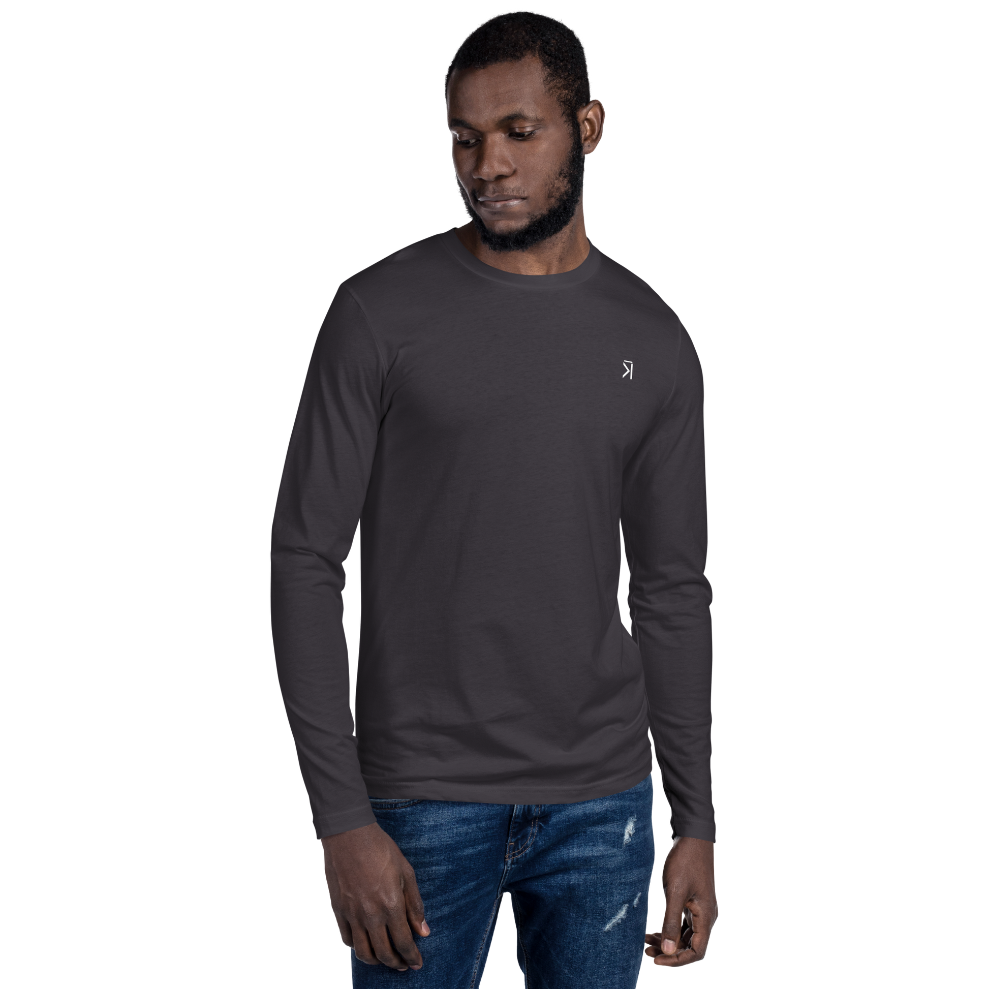 Long Sleeve Fitted Crew